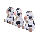 Three Wise Cows Figurines 9cm 2