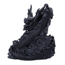Heilong Asian Inspired Dragon Backflow Incense Burner 17.5cm 3