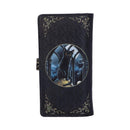 Lisa Parker Spirits of Salem Black Cat Skull Map Embossed Purse 18.5cm 3
