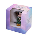 Jade Green Crystal Fairy Figurine 9cm 7