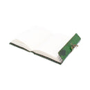Real Leather Greenman Green Embossed Journal with Lock 25 x 18cm 7