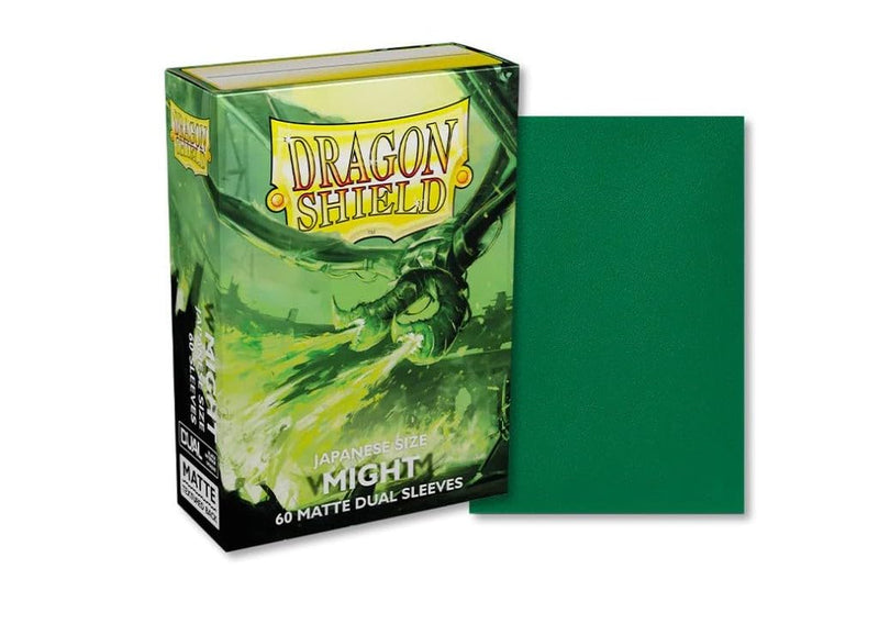 Arcane Tinmen Dragon Shield 15158 Dual Matte: Might 60 Count Japanese Size Sleeves