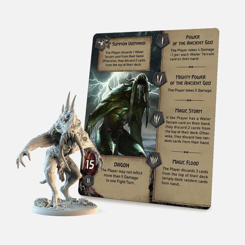 The Witcher Old World Skellige Hunt Board Game Expansion - Explore New Locations and Face Ancient Monsters! Strategy Game for Adults, Ages 14+, 1-5 Players, 90-150 Min Playtime, Made by Go On Board