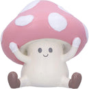 Three Wise Multicoloured Toadstool Figurines in See no Hear Speak Evil 8.5cm 6