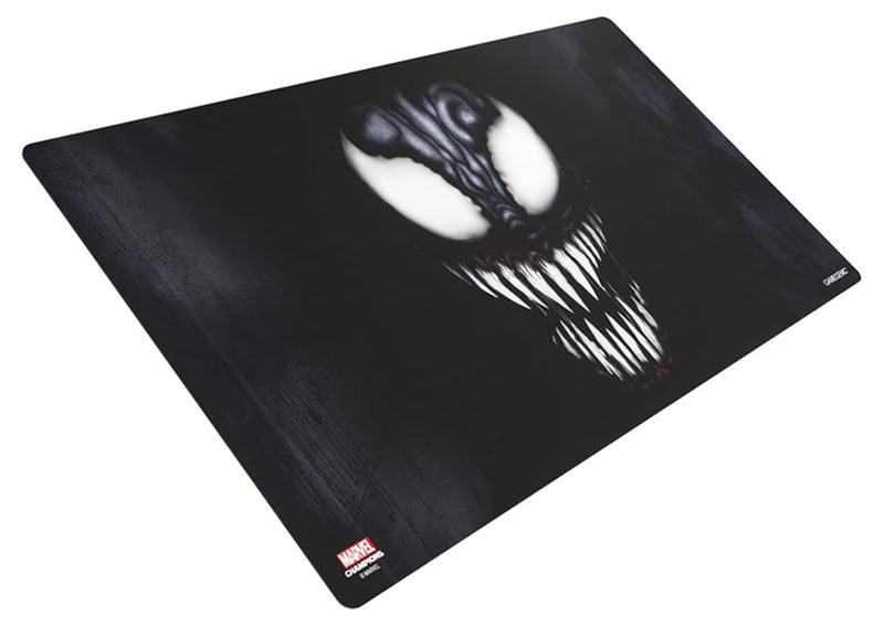 Gamegenic Marvel Champions Venom Game Mat | Slip-Resistant 24" by 14" Rubber Mat | Designed for Use with Marvel Champions The Card Game | Compatible with Other TCGs and LCGs | Made by Gamegenic