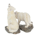 Set of 2 Before the Chase White Wolf Figure 9.8cm 3
