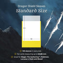 UNIT Dragon Shield The Whiskerwing Brushed ART Sleeves Standard Size 100 Gaming Accessory by Arcane Tinmen 8