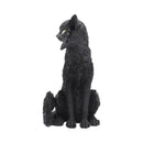 Large Black Cat Witches Familiar Figure Salem 32.5cm Resin Statue 3