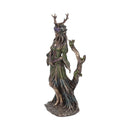 Lady of the Forest Figurine Bronze Celtic Pagan Goddess Flidais Ornament 25cm 3