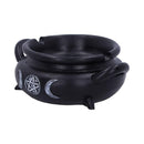Set of Six Cauldron Bubble Witch Wiccan Incense Stick Burners 13cm 2