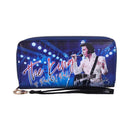 Elvis The King of Rock and Roll Blue Womens Purse 19cm 2