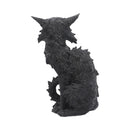 Large Black Cat Witches Familiar Figure Salem 32.5cm Resin Statue 4
