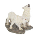 Set of 2 Before the Chase White Wolf Figure 9.8cm 6