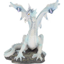 Grawlbane White Dragon Figurine 20cm 3