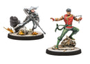Atomic Mass Games Marvel: Crisis Protocol Shang-Chi & Silver Sable Character Pack - Unleash Martial Arts Mastery! Tabletop Superhero Game, Ages 14+, 2 Players, 90 Minute Playtime, Made