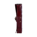 Lockable Red Leather Medieval Embossed Journal 15x21cm 2