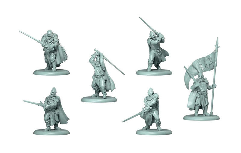 CMON A Song of Ice and Fire Tabletop Miniatures Game Winterfell Guards Unit Box - Stark Frontline Infantry, Strategy Game for Adults, Ages 14+, 2+ Players, 45-60 Min Playtime, Made