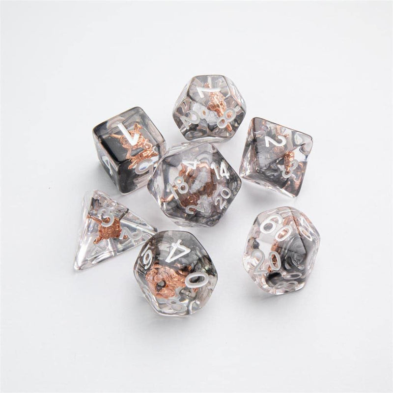 Polar Bear Role Playing Dice Set