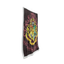Harry Potter Hogwarts Crest Soft To Touch Throw 100 x 150cm 5