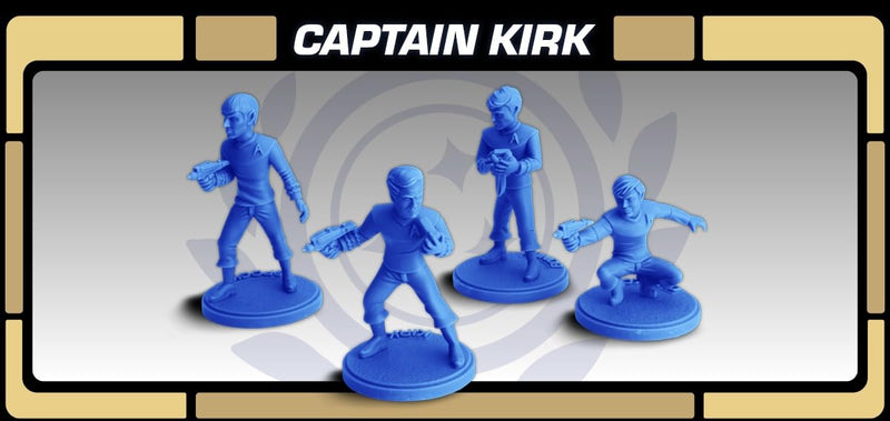 Gale Force Nine Federation Expansion - Captain Kirk