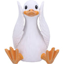 Three Wise Goofy Geese Figurines in See no Hear Speak Evil Poses 8.5cm 6
