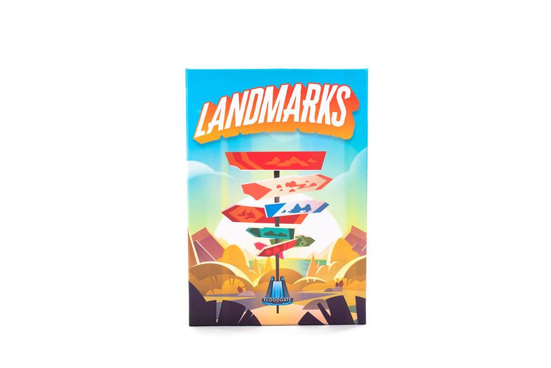 Landmarks | Cooperative Board Game for Adults and Kids | Fun Game for Family Game Night | Word Association Party Game | Ages 10 and up | 2-10 Players | Average Playtime 20 Minutes | By Floodgate Games