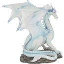 Grawlbane White Dragon Figurine 20cm 7