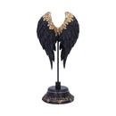 Dark Angel Gothic Fallen Fae Wing Sculpture Figurine 26cm 4