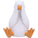 Three Wise Goofy Geese Figurines in See no Hear Speak Evil Poses 8.5cm 5