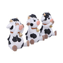 Three Wise Cows Figurines 9cm 4