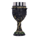 Feline Fang Black Cat Goblet 17.3cm 3