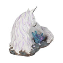 Jewelled Tranquillity Figurine White Unicorn and Crystal Ornament 19cm 6
