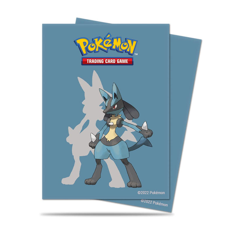 Ultra Pro - Standard Deck Protector Sleeves - Pokemon Lucario 65pk