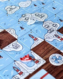 Beacon Patrol Board Game | Nautical Tile Placement Strategy Game | Cooperative Game | Fun Family Game for Kids and Adults | Ages 8+ | 1-4 Players | Avg. Playtime 30 Minutes | Made by Pandasaurus Games