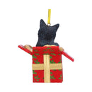 Present Cat Hanging Ornament 9cm by Lisa Parker Christmas Tree Decoration 3