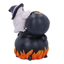 Snowy Brew Owl Backflow Incense Burner 17cm 5