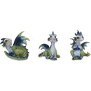 Triple Trouble Small Set of Three Dragon Infant Ornaments 8cm 5
