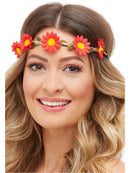 Hawaiian Hippie Daisy Chain Headband Assorted Colours Pack Of 3 2