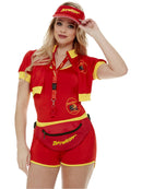 Baywatch Accessory Kit Red Visor Bumbag and Whistle Licensed Product 1
