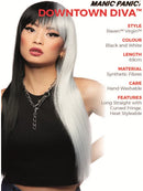Manic Panic Raven Virgin Downtown Diva Wig 7