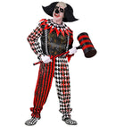 Horror Clown  Jumpsuit, Collar 
