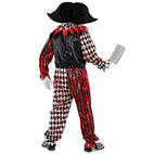 Horror Clown  Jumpsuit, Collar 
