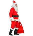 Santa Claus  Jacket, Pants, Belt, Boot Covers, Hat 
