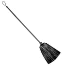 Black Tinsel Witch Broom 92 Cm