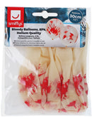 Bloody Balloons 30cm 8Pk Helium Quality Halloween Decoration 2