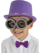 Grey Goggles with Clear Lens Kids Minion Costume Accessory 1