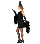 Roaring 20S Flapper  Dress, Headband With Feather 