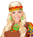 Neon Green Hippie Necklace & Earrings Sets