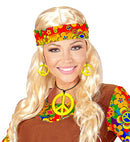 Neon Yellow Hippie Necklace & Earrings Sets