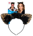Strass Leopard Ears